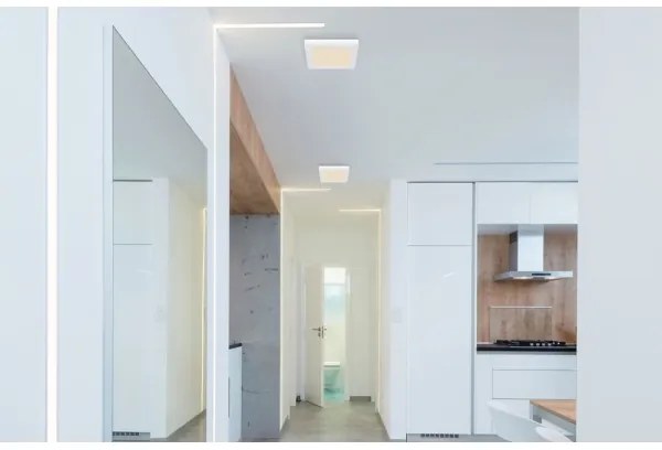 Globo 12380-12W - Plafoniera LED LASSE LED/12W/230V 3000/4000/6500K bianco