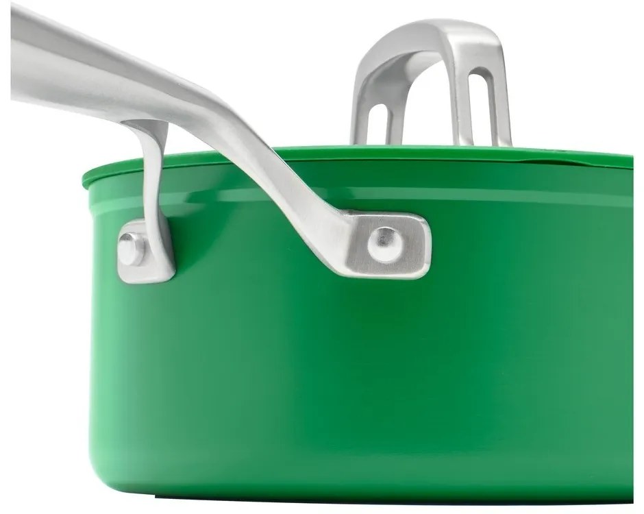 Pentola con coperchio incluso/con superficie in ceramica adatta all'induzione 2,4 l Meda 3.0 – FABINI