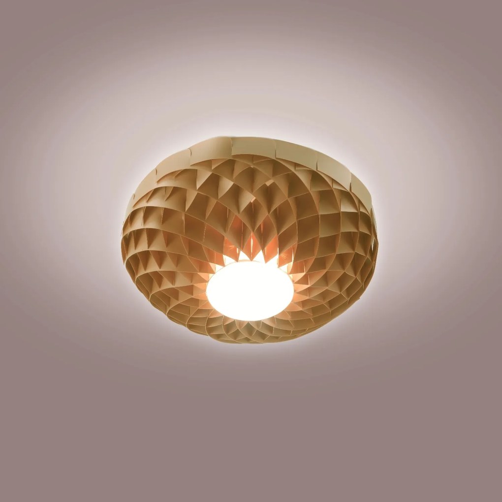 Applique Moderna Dalia Polilux ® New Gold 1 Luce Led Integrato 20W 3000K