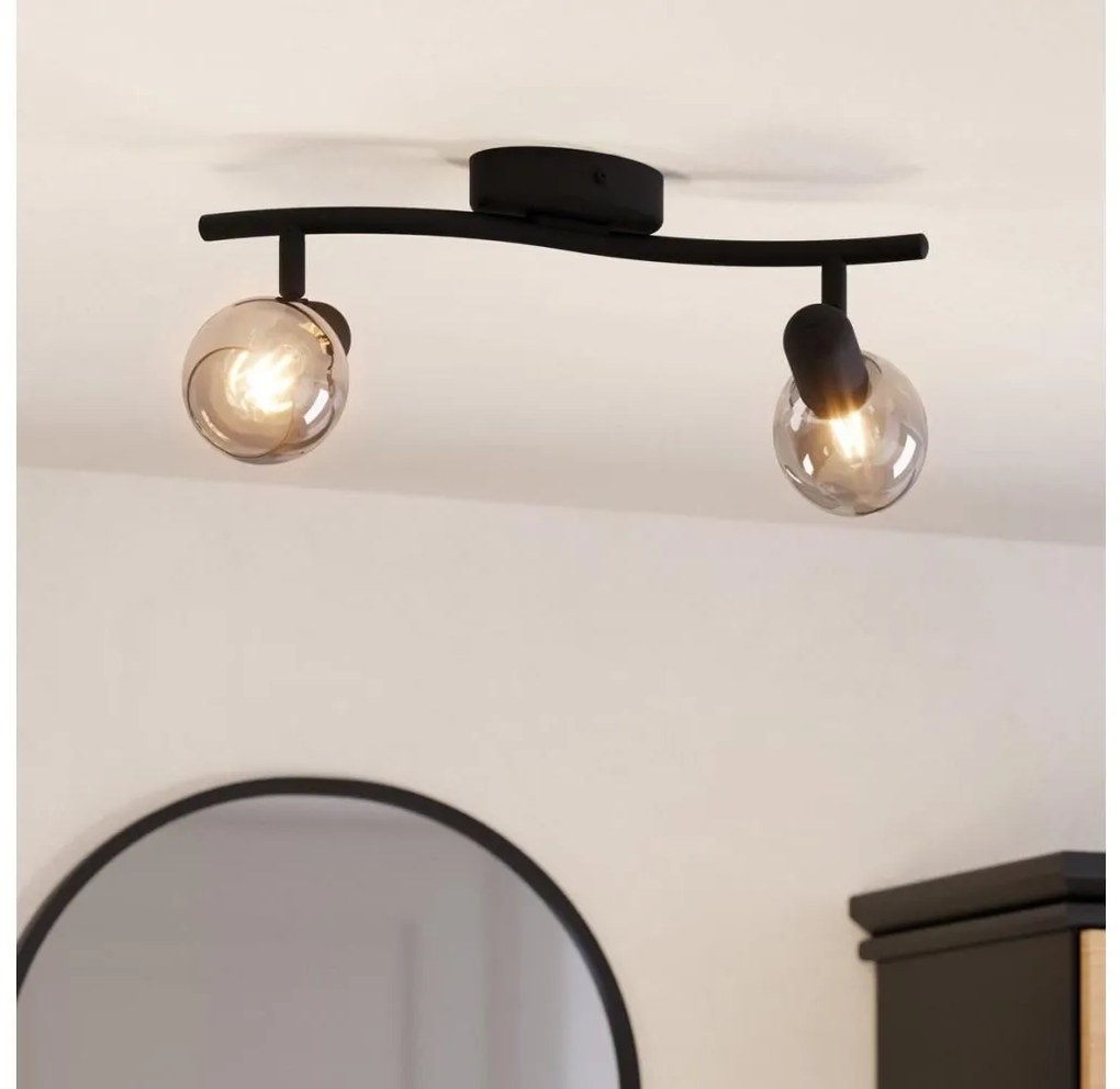 Eglo 98625 - Luce Spot POLLICA 2xE14/28W/230V