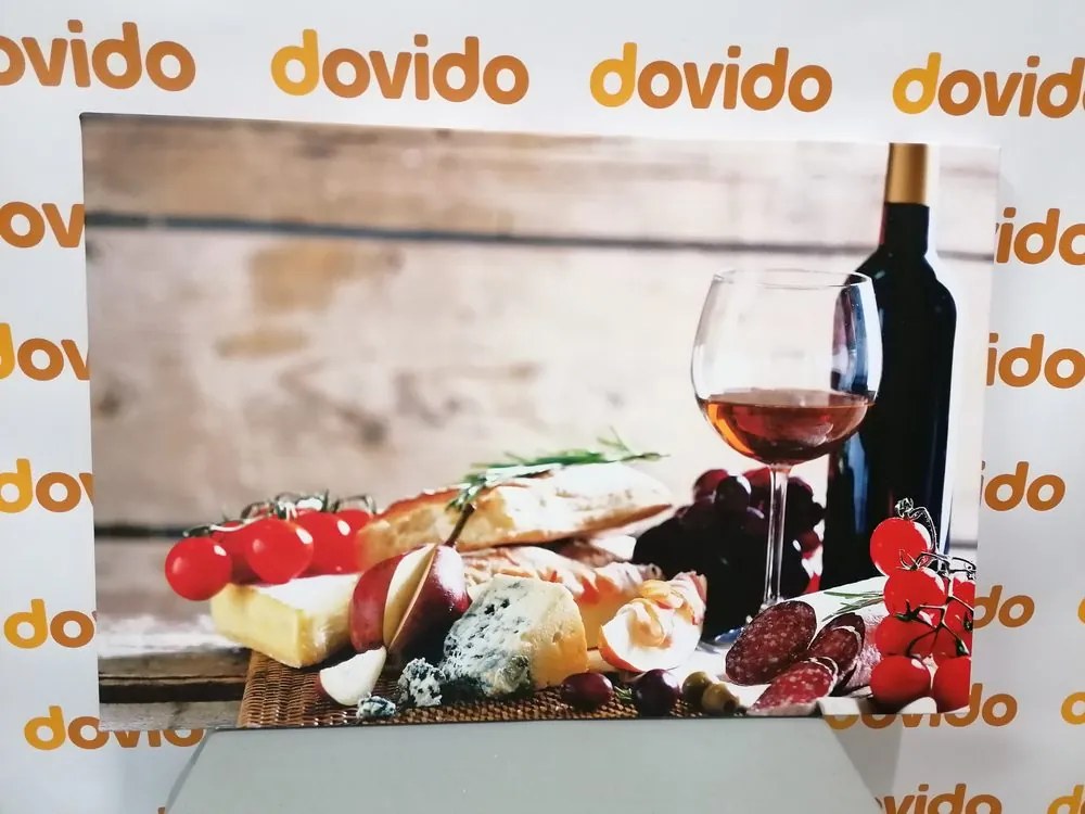 Quadro su tela – Cena romantica