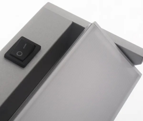 Lampada LED sottopensile LED/10W/230V argento