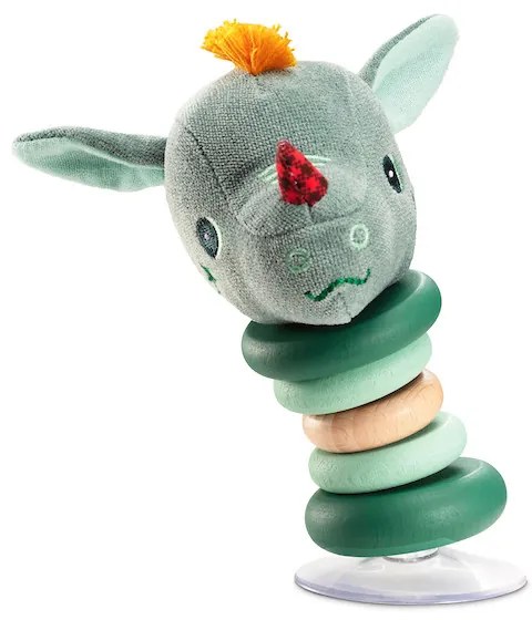 Lilliputiens - Sonaglio oscillante con ventosa - Drago Joe