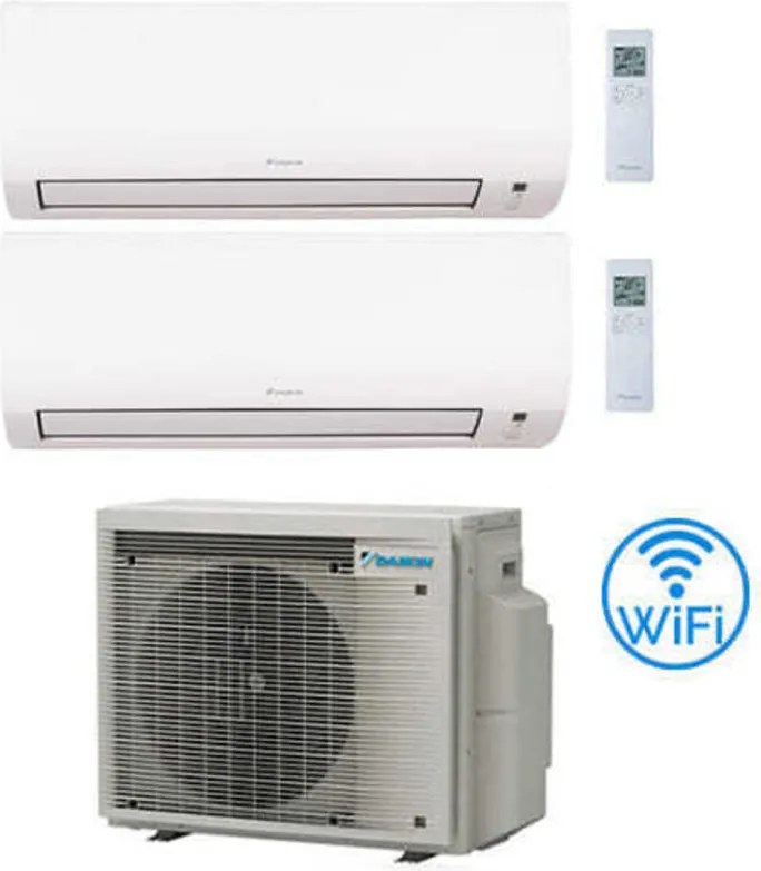 Climatizzatore GARANZIA ITALIA Daikin Comfora WIFI INCLUSO Dual Split Inverter 9000 + 9000 BTU con U.E. 2MXM40A9 Classe A+++/A++ NOVITA' 2024