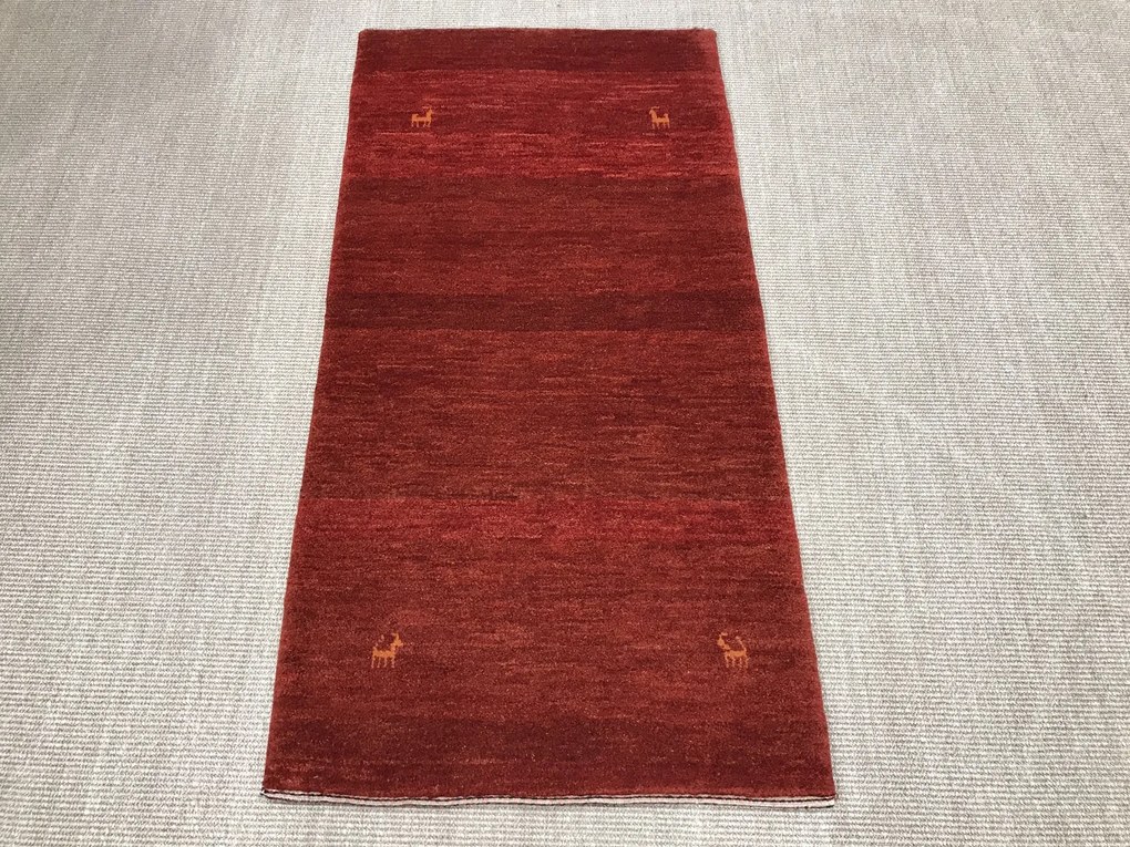 Gashguli Tappeto persiano 70x150 Rosso (Iran) Annodato A Mano