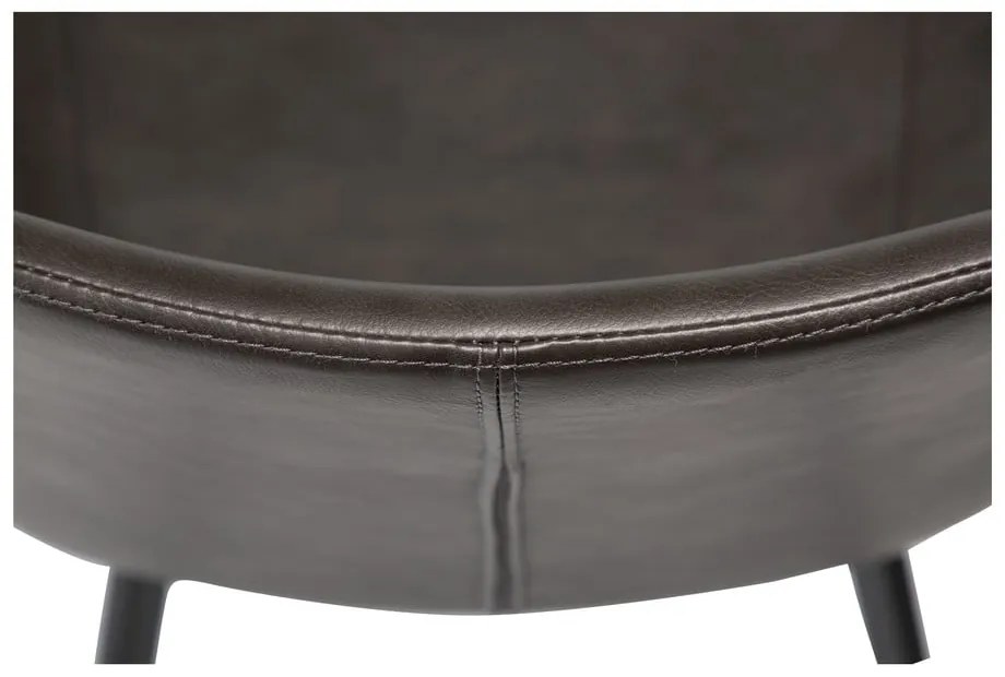 Sedia da pranzo in similpelle grigia DAN-FORM Danimarca Hype - DAN-FORM Denmark