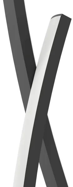 Eglo 901209 - Lampada LED da terra GRISOLIA LED/20W/230V 4000K nero