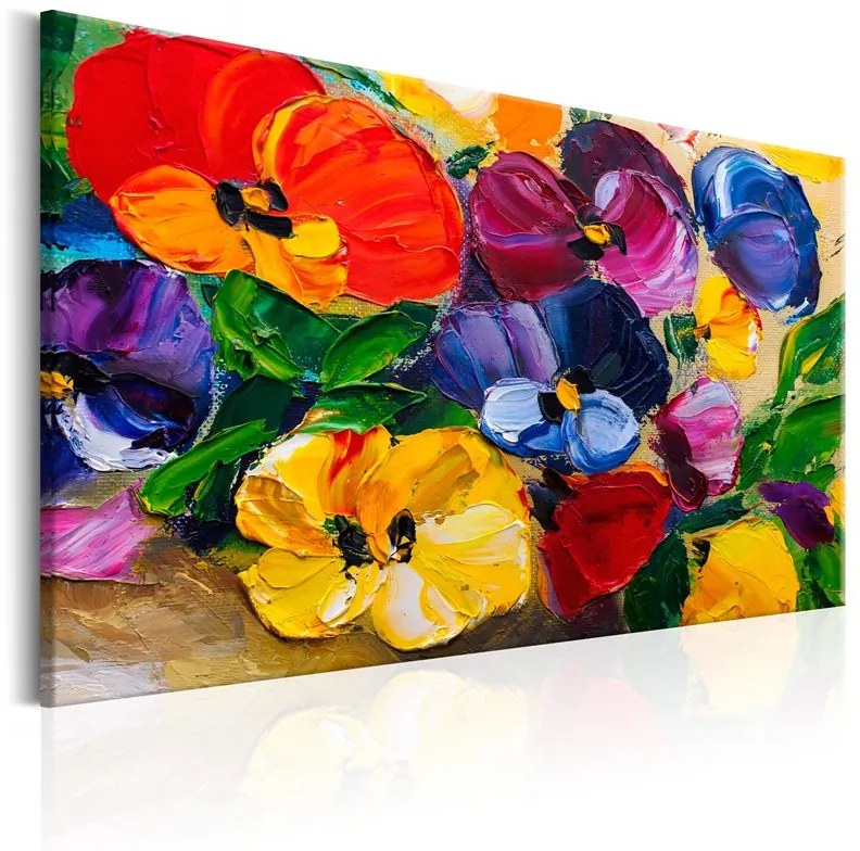 Quadro Spring Pansies