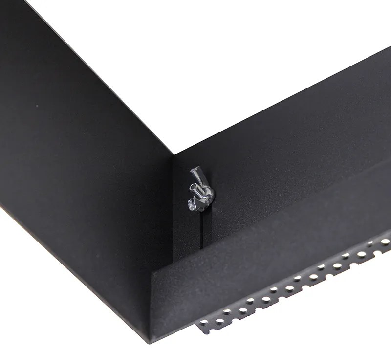 Faretto da incasso nero GU10 AR111 senza cornice - Oneon