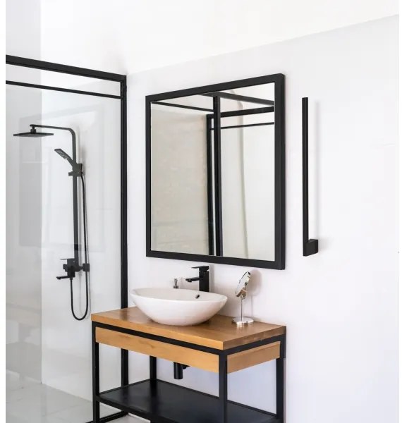 Kanlux 38891 - Applique a LED da esterno YALTE LED/8W/230V 3000K IP54 nero