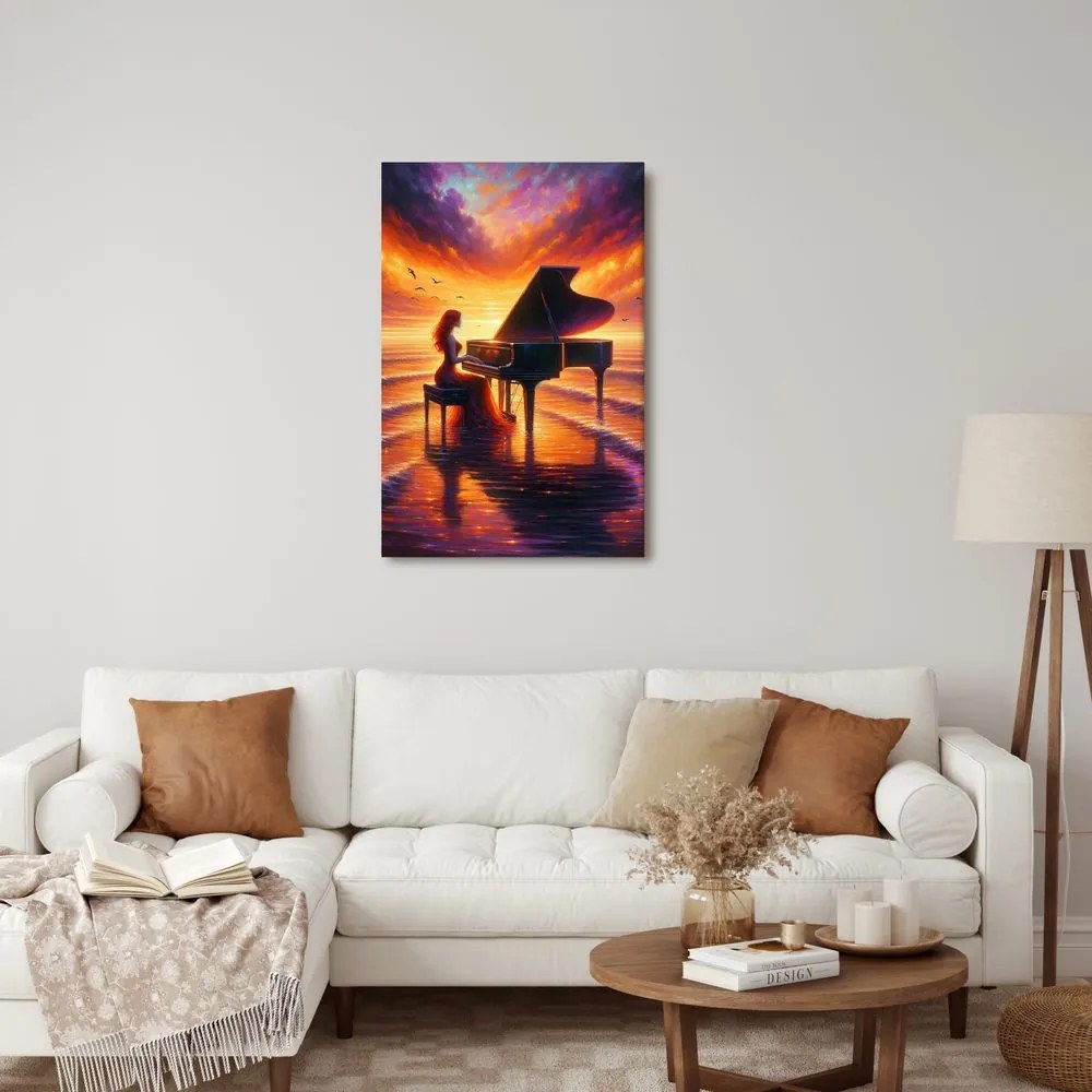 Quadro su tela – Sogni di pianoforte