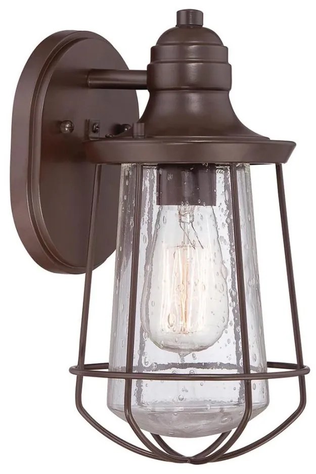 Quoizel - Applique da esterno MARINE 1xE27/60W/230V IP44 marrone