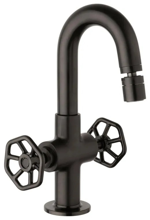 Rubinetto per bidet Flower JACUZZI RUBINETTERIA nero