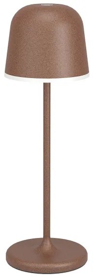 Eglo 900459 -Lampada LED dimmerabile da esterno MANNERA 2,2W/5V 1800mAh marrone IP54