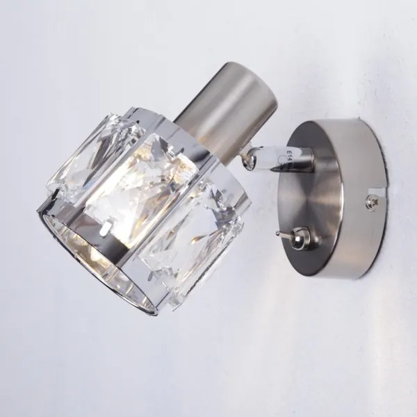 Globo 54356-1 - Luce Spot da parete KRIS 1xE14/40W/230V