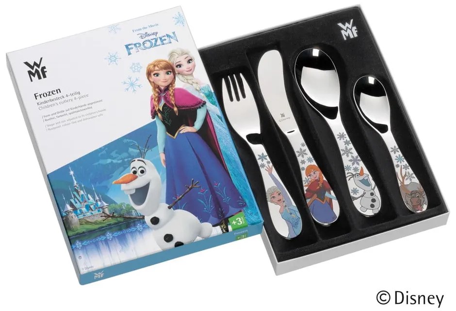 Set di 4 posate per bambini in acciaio inox Frozen - WMF