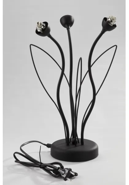 Jupiter 2065 - Lampada da tavolo GLORIOSA 3xG9/14W/230V nera