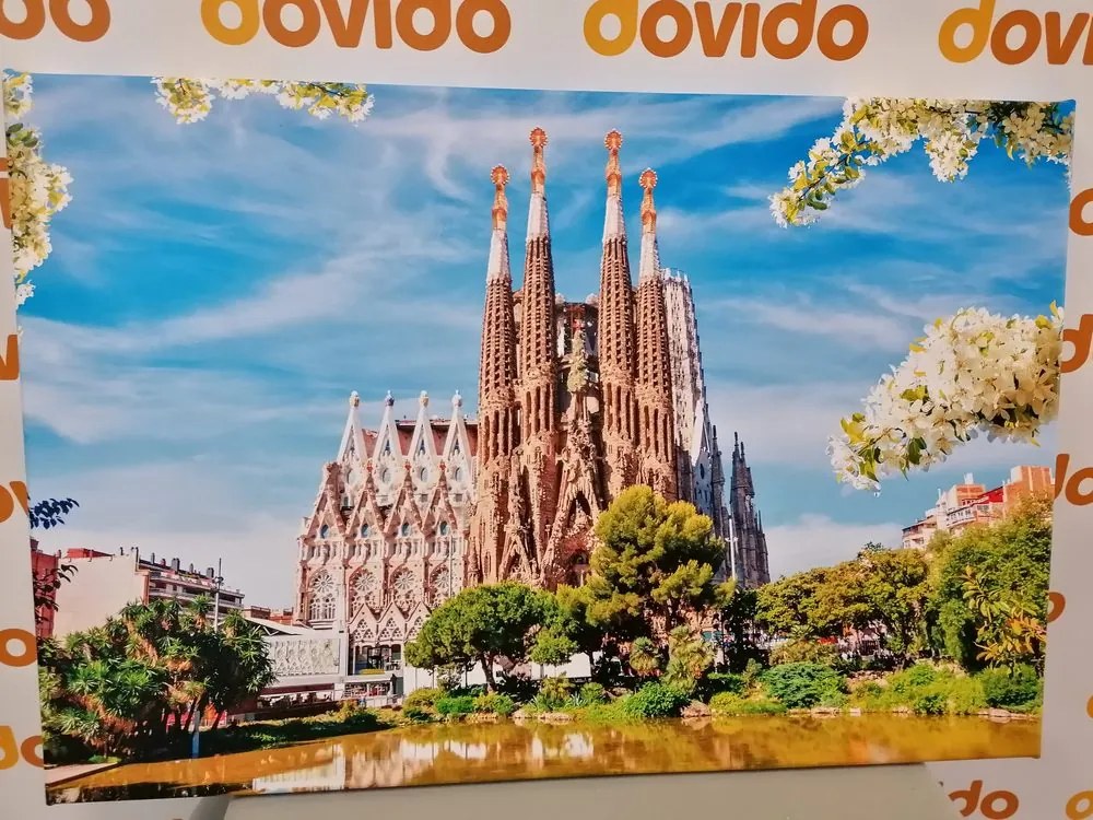 Stampa su tela – Cattedrale di Barcellona