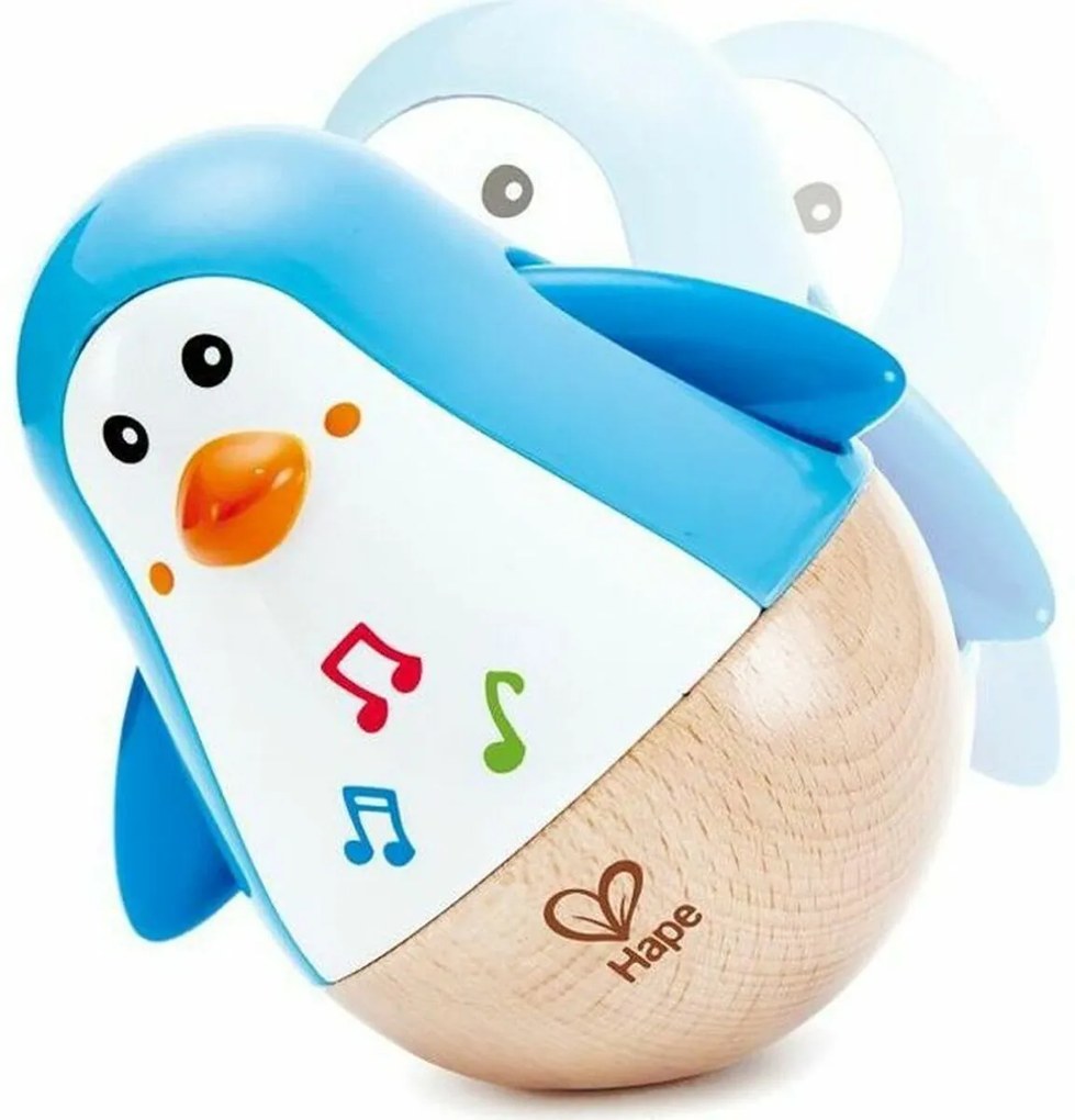 Giocattolo Musicale Hape Pinguino Sistema di bilanciamento 11,2 x 12,6 x 9 cm