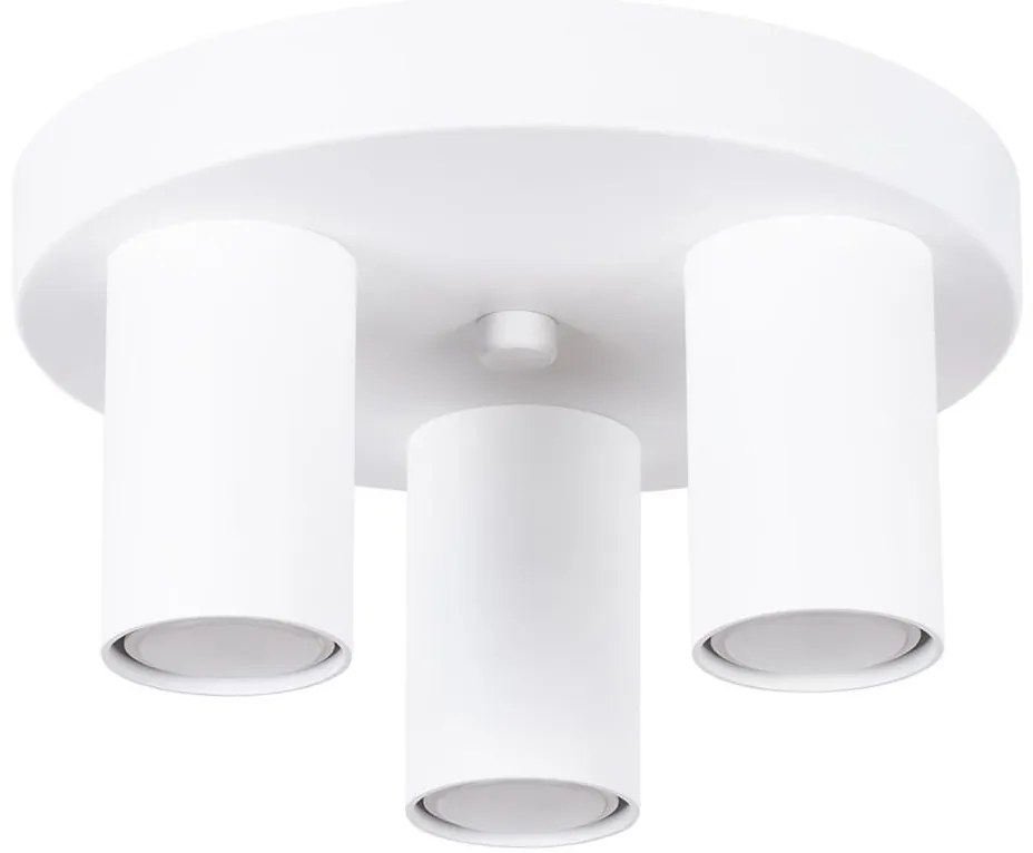 Sollux SL.1464 - Faretto LAGOS 3xGU10/10W/230V bianco