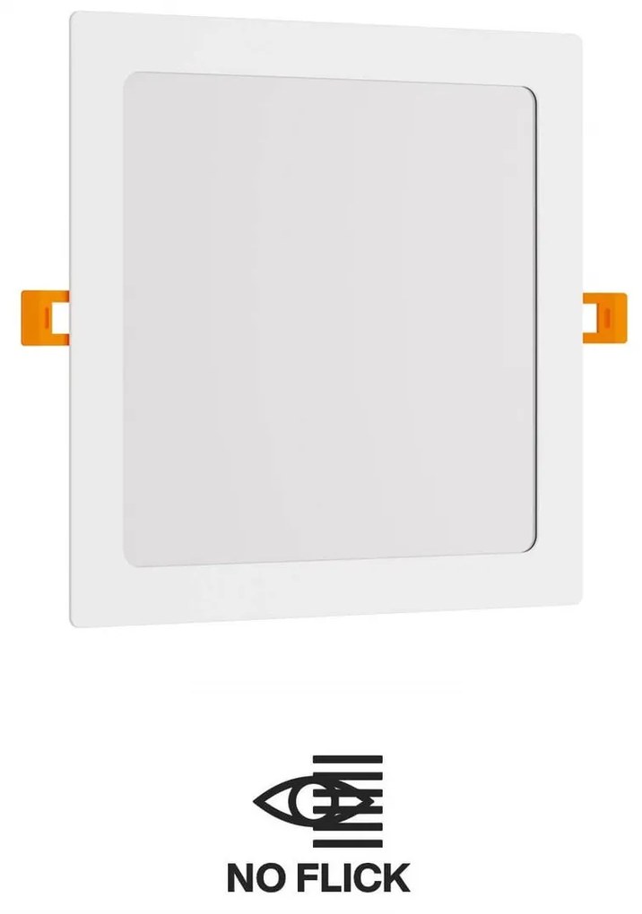 Pannello LED Quadrato 20W 2.000lm Foro 205x205mm Osram chip LED Colore Bianco Naturale 4.000K