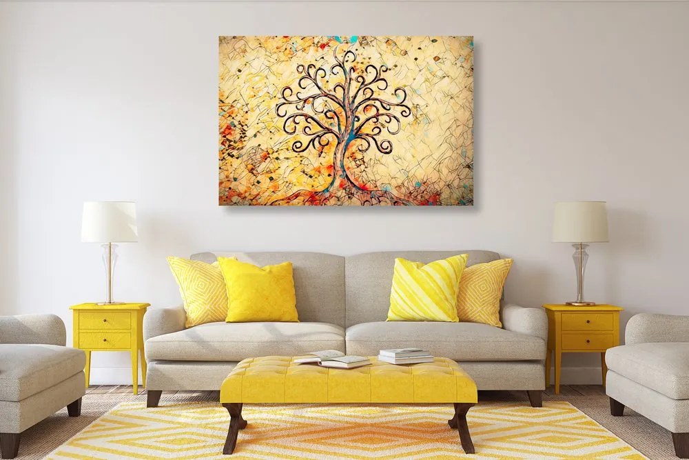 Quadro su tela – Simbolo dell'albero della vita