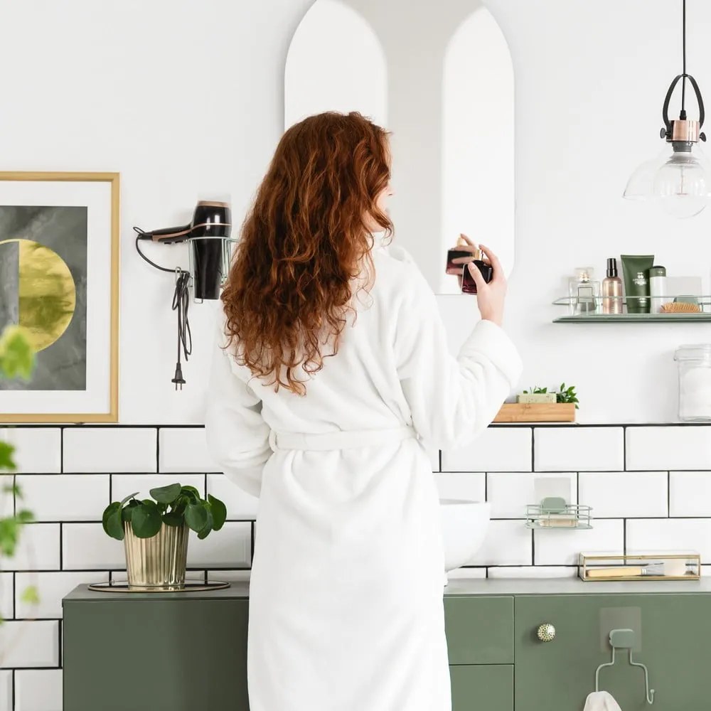 Supporto metallico autoportante per asciugacapelli Grena - Compactor