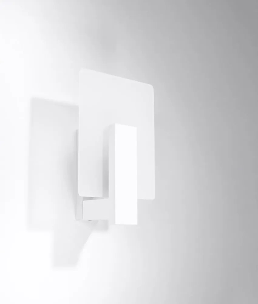 Lampada da parete bianca Parola - Sollux