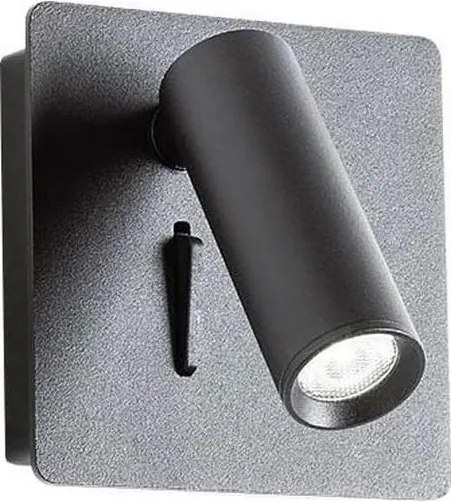 Redo 01-2340 - Luce Spot da parete a LED TOMIX LED/3,2W/230V nero