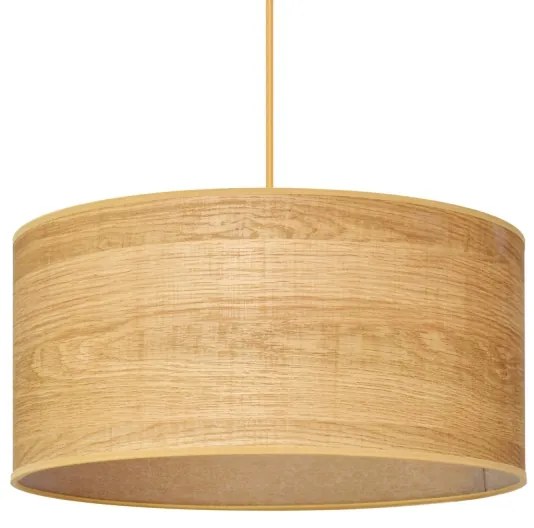 Lampadario a sospensione con filo ALBA 1xE27/15W/230V diametro 40 cm marrone