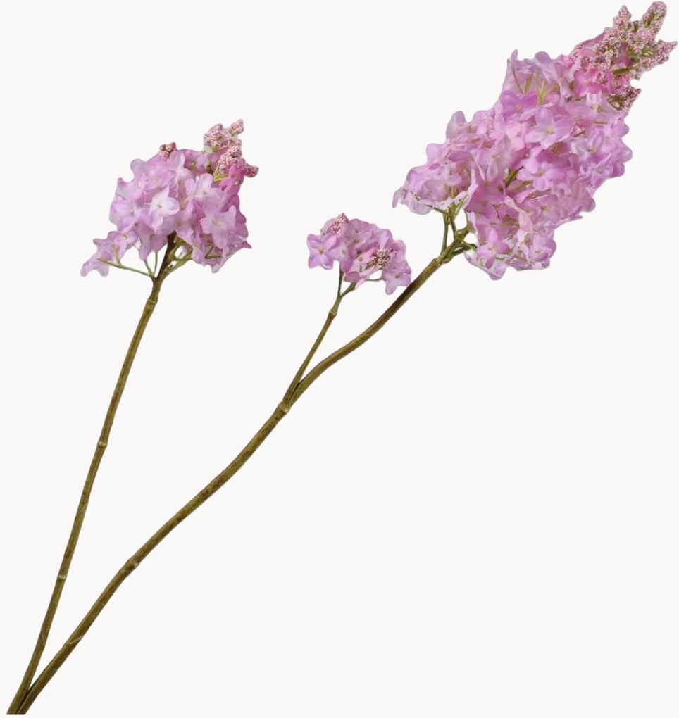 Set di 2 fiori artificiali lilla