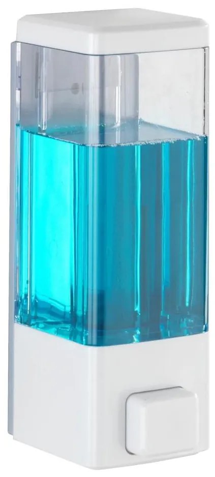 WENKO 24594100-Dispenser per sapone ISTRES 320 ml bianco/trasparente