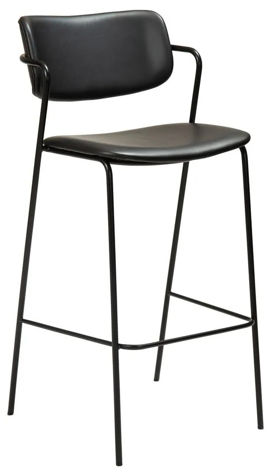 Sgabello da bar in similpelle nera, altezza 107 cm Zed - DAN-FORM Denmark