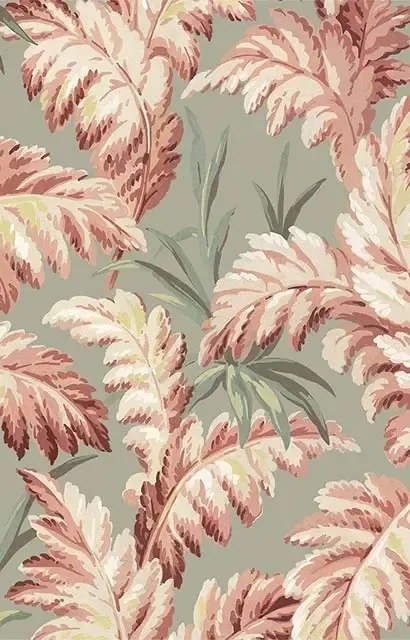House of Hackney Carta da parati Pluma - Eau De Nil