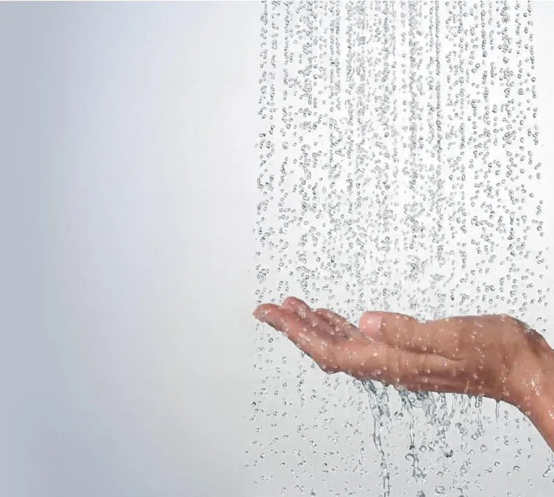 Doccetta con flessibile doccia e barra di scorrimento HANSGROHE Croma Select S in abs cromato 3 getti