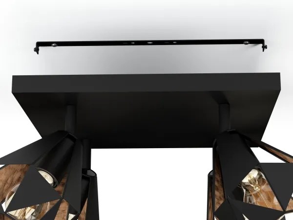 Eglo 43718 - Faretto CARLTON 4xE27/40W/230V