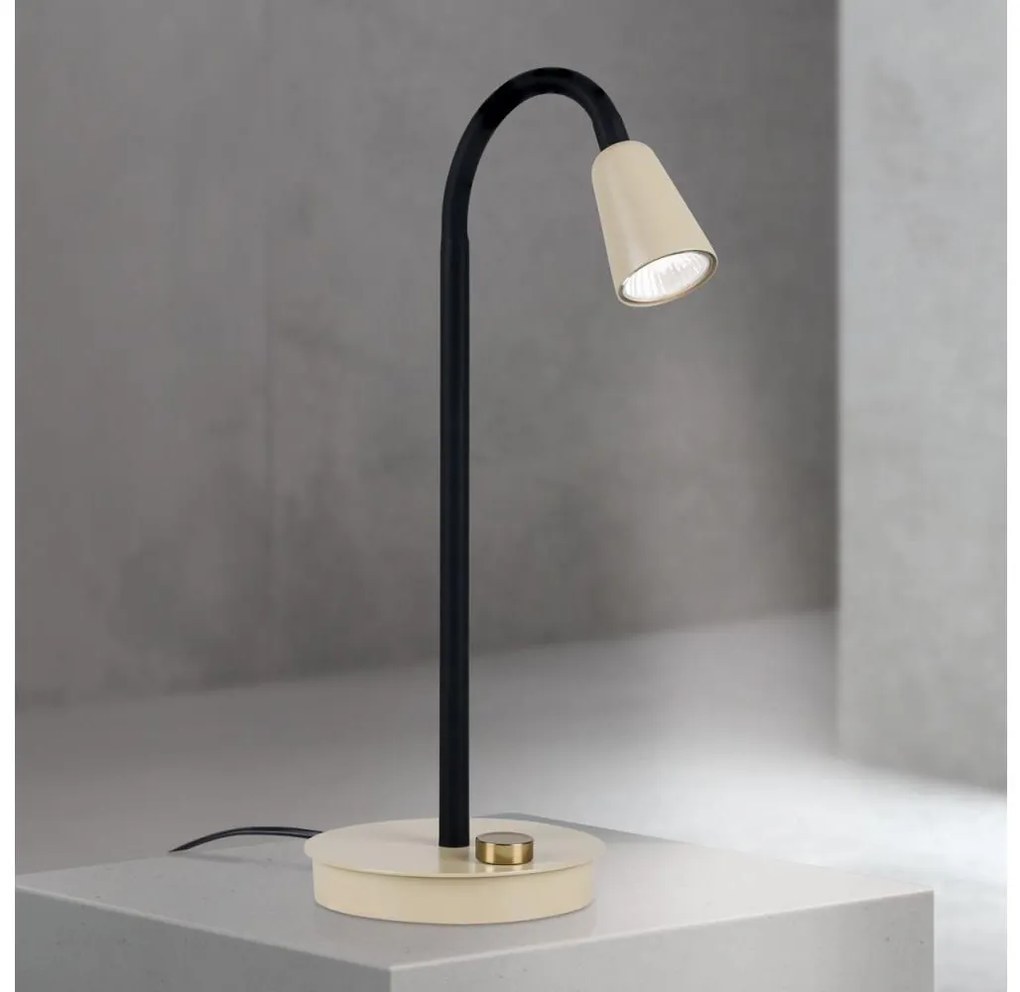 Orion - Lampada da tavolo dimmerabile flessibile DOTTY 1xGU10/10W/230V beige/nero