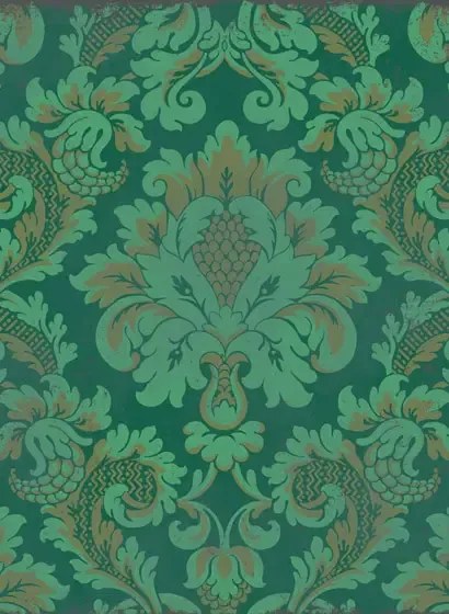 Kacheltapete Stravinsky von Cole & Son - Emerald Green