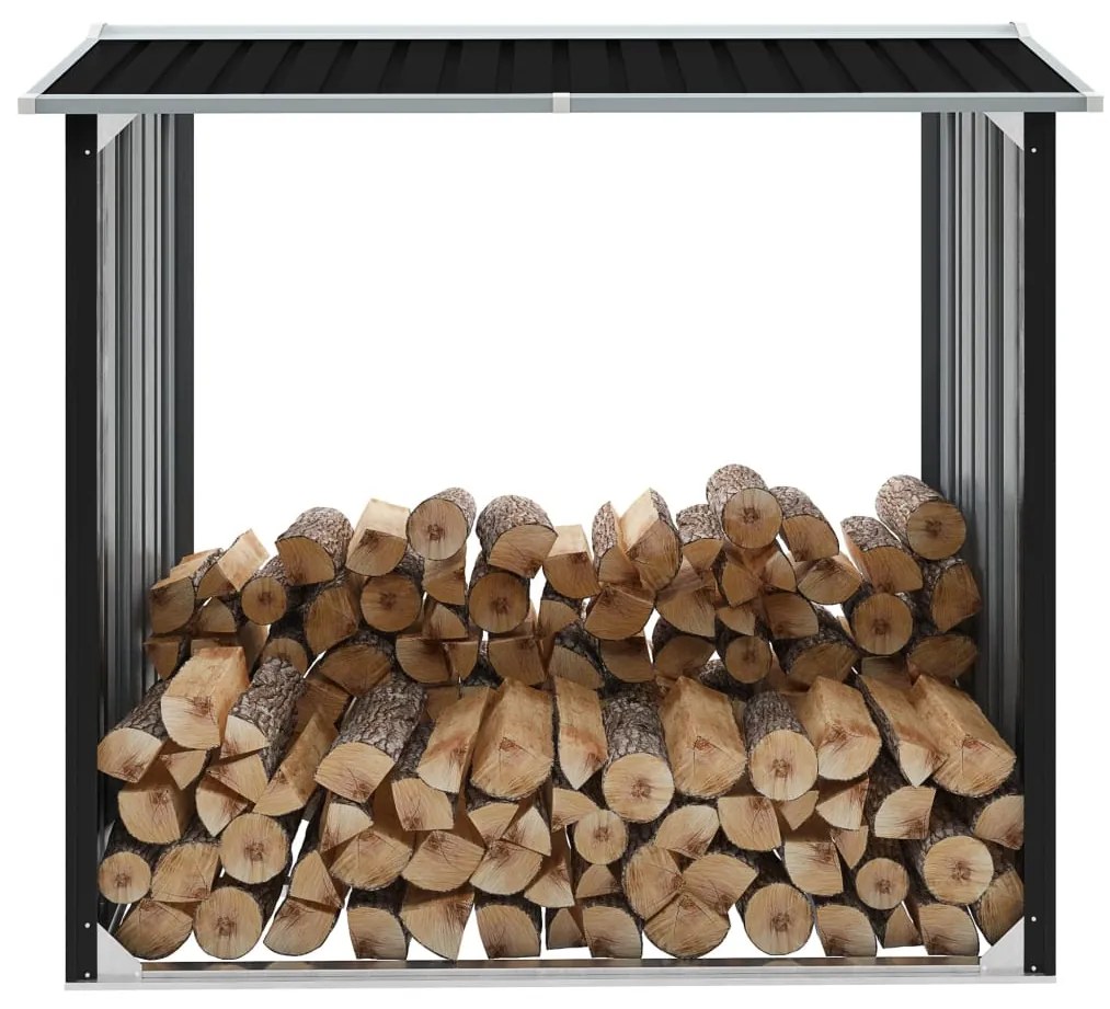 Capannone İn Acciaio Zincato 172x91x154 Cm Antracite /