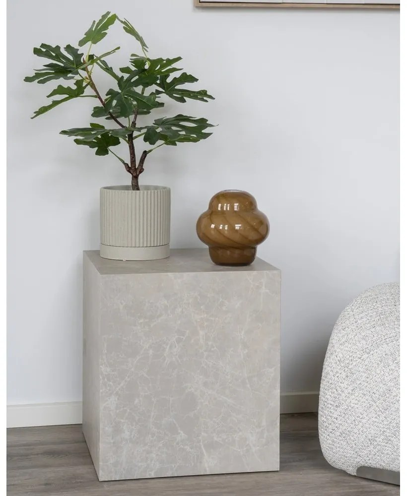 Tavolino in marmo 40x40 cm Prague - House Nordic