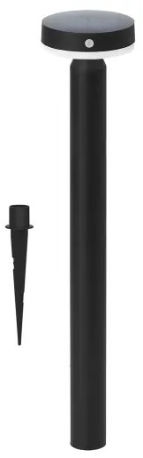 Zuma Line PT33613 - Lampada solare LED CARLI LED/4,5W/2000 mAh IP44 nero