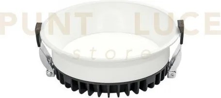 Inc-xanto-c-r154 incasso led xanto bianco tondo 18w 1700lm 3000k 15...