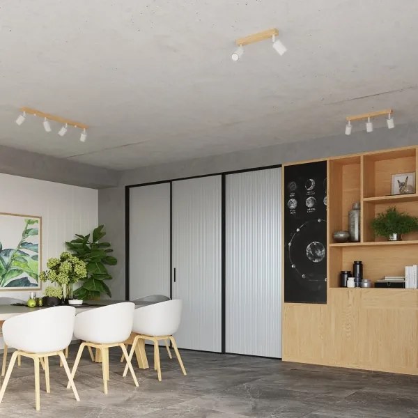 Sollux SL.1288 - Faretto VERDO 3xGU10/10W/230V bianco