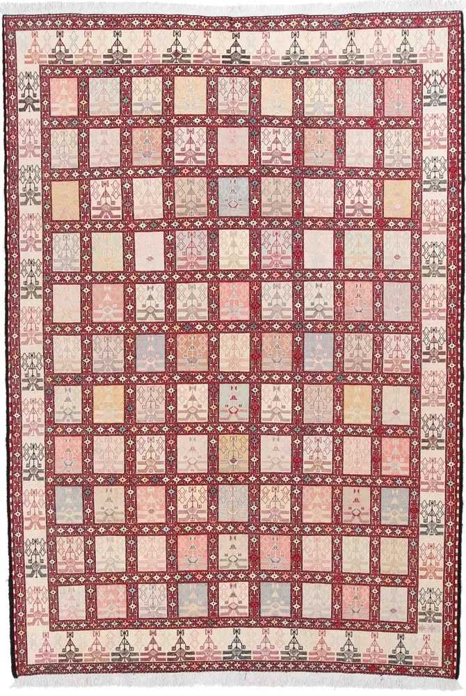 Kilim Tappeto persiano 200 x 290 Beige (Iran) Annodato A Mano