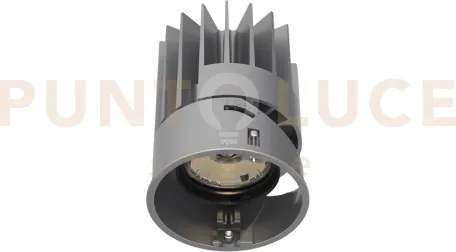 Zeus source led cob citizen 21 w 40° 2000 lm 2700 k grigio alimenta...