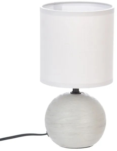 Atmosphera - Lampada da tavolo TIMÉO 1xE14/60W/230V grigio/bianco