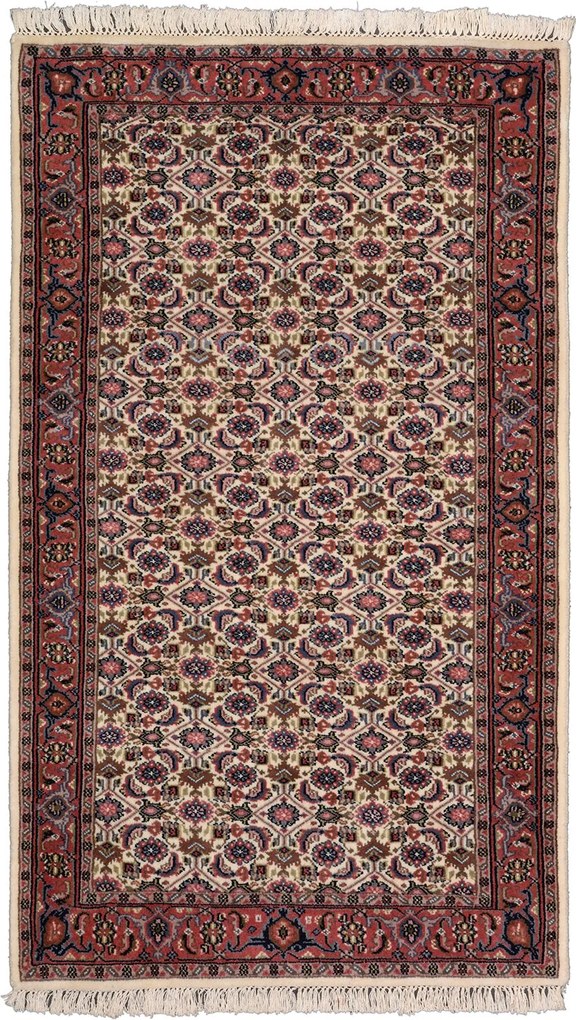 Persian Tappeto orientale 90x150 Beige (Indian) Annodato A Mano