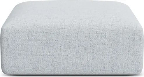 Pouf Campi in tessuto strutturato – 90x90 cm