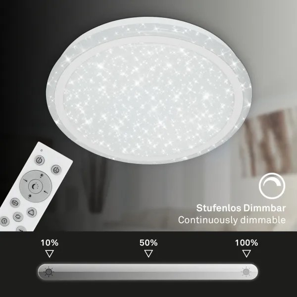 Brilo - Plafoniera dimmerabile RGBW STARRY SKY LED/24W/230V + +TC