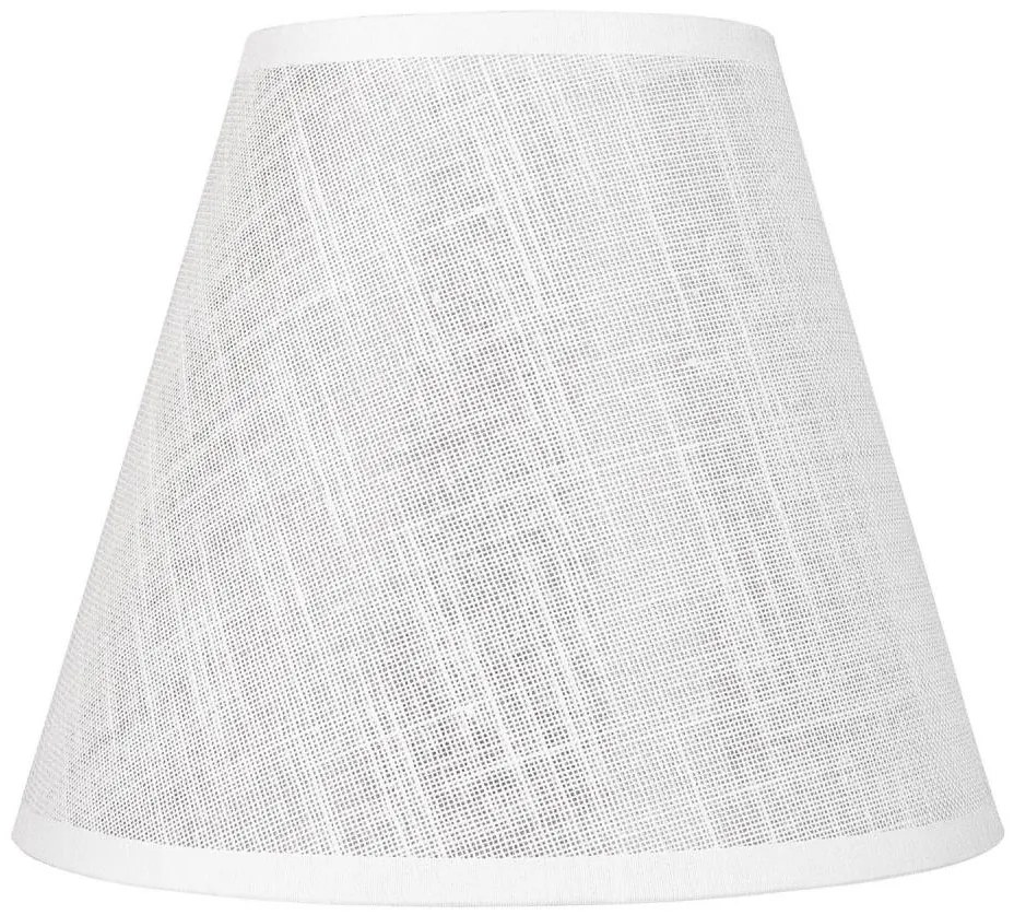 Paralume di ricambio ANTONIO E14 140x160 mm bianco